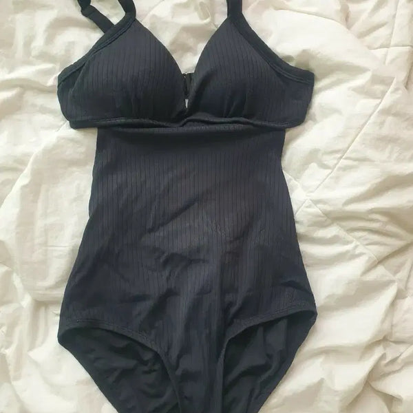 [BUNJANG] Surffy Monokini Swimsuit Black L / 써피 모노키니 수영복 블랙 L