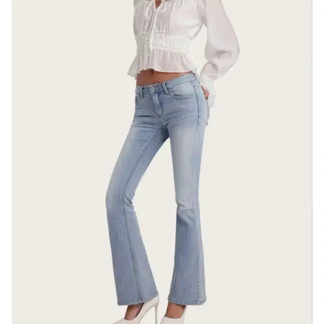 [BUNJANG] Kleesier Low-Rise Bootcut Denim - Size S / 클리시어(Kleesier) [새 상품] 로우라이즈 부츠컷 데님 사이즈 S