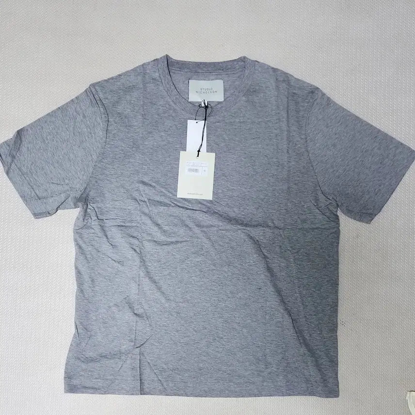 [BUNJANG] Studio Nicholson Bric 373 T-Shirt Grey XL / 스튜디오니콜슨 브릭 373 티셔츠 그레이 XL