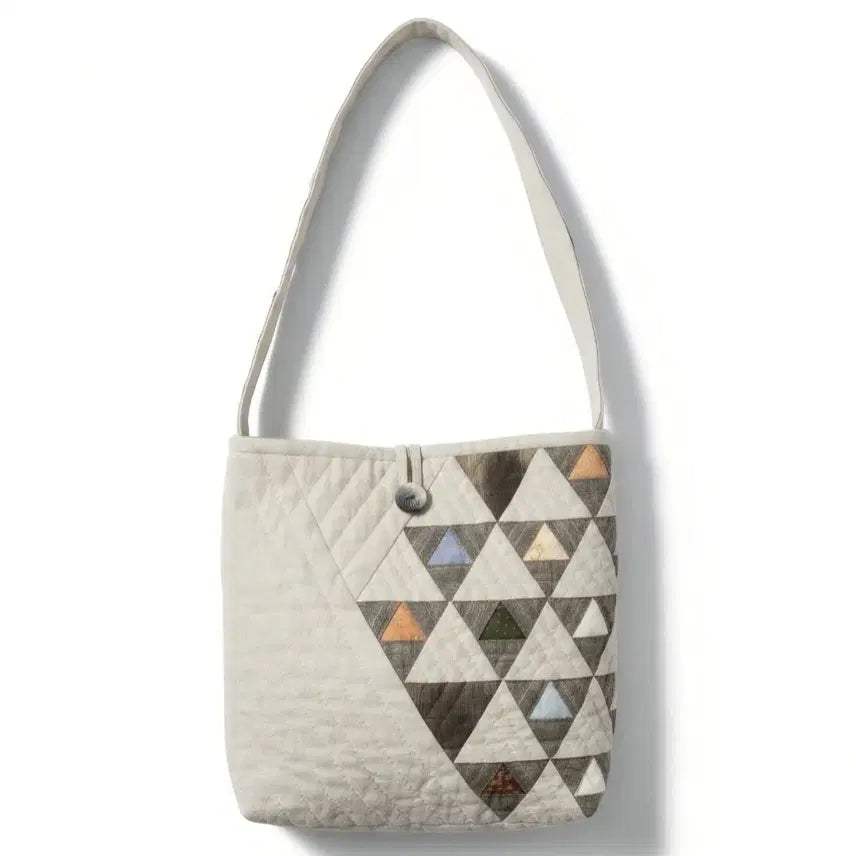 [BUNJANG] Patchwork Shoulder Bag / 패치워크 숄더백