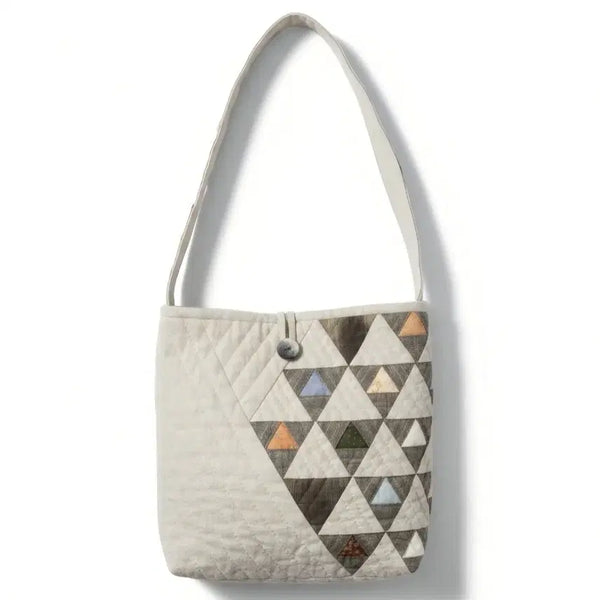 [BUNJANG] Patchwork Shoulder Bag / 패치워크 숄더백
