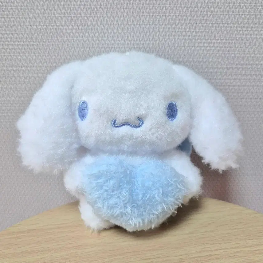 [BUNJANG] Sanrio Cinnamoroll Plush Bag Charm - Heart Angel / 산리오 시나모롤 봉제인형 가방걸이_하트엔젤