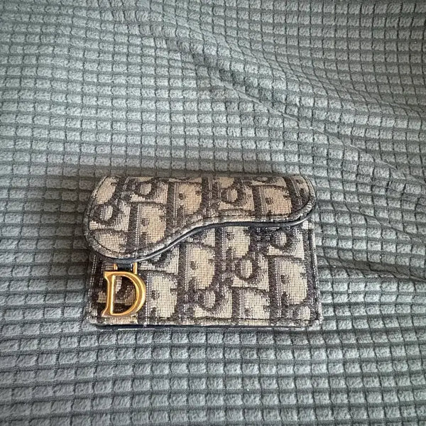 [BUNJANG] Dior Oblique Saddle Card Holder / 디올 오블리크 새들 카드지갑