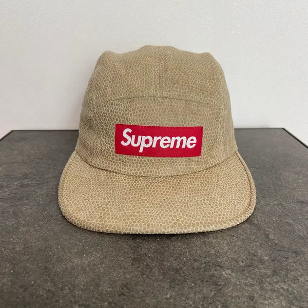[BUNJANG] Supreme Box Logo Camp Cap Snake Skin / (OS) 슈프림 박스로고 캠프캡 모자 스네이크 스킨