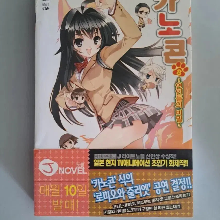 [BUNJANG] Kanojo, konojo 4 Volume Bundle Light Novel / 라노벨 소설책 카노콘 4권 일괄