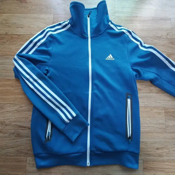 [BUNJANG] Adidas Track Top Blue L / 아디다스 트랙탑 블루 100 L