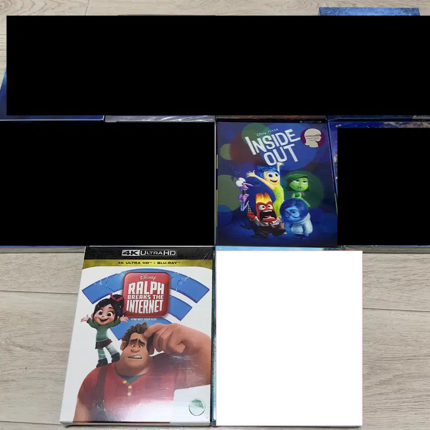 [BUNJANG] Inside Out & Wreck-It Ralph 4K Blu-ray Lenticular Steelbook Bundle / 디즈니 인사이드아웃,랄프 4K 블루레이