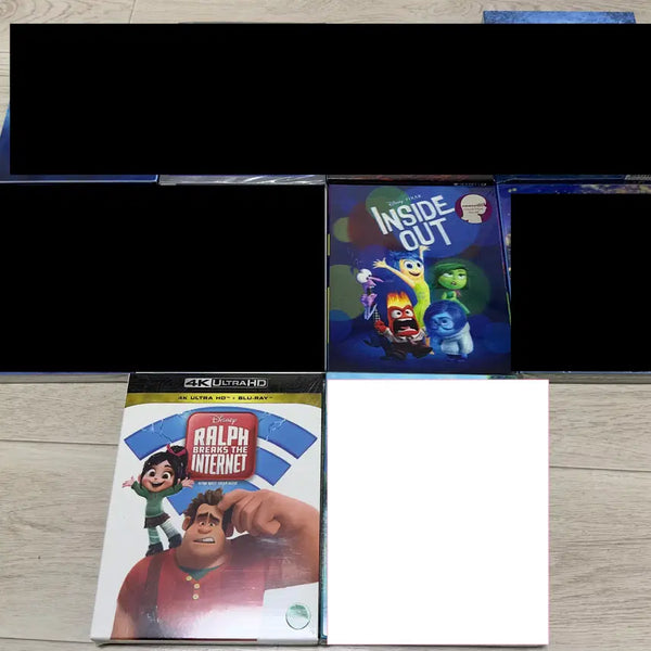 [BUNJANG] Inside Out & Wreck-It Ralph 4K Blu-ray Lenticular Steelbook Bundle / 디즈니 인사이드아웃,랄프 4K 블루레이