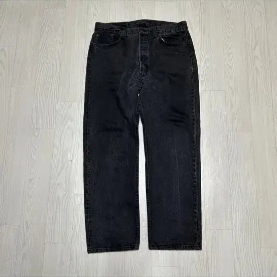 [BUNJANG] Levi's 501 Black Denim Jeans (1997, Made in USA) / [38] 90s 리바이스501 흑청데님