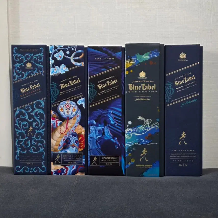 [BUNJANG] Johnnie Walker Blue Label Collector's Edition Whisky Empty Bottle / 조니워커 블루라벨 컬렉터 에디션 위스키 공병