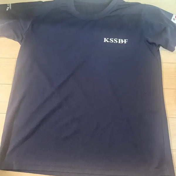 [BUNJANG] KSSBF Navy Short Sleeve T-Shirt / kssbf 네이비 L