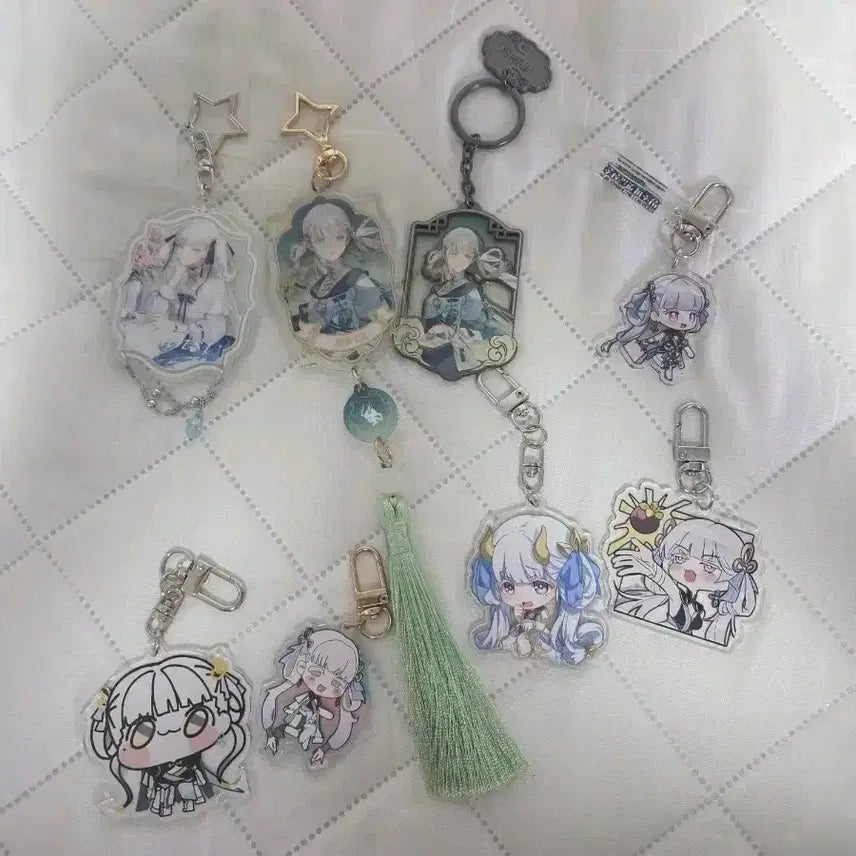 [BUNJANG] Geumhee (Unofficial) Keychain Bundle Set / 명조 금희 공식, 비공식 키링 일괄 판매