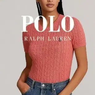 [BUNJANG] Polo Ralph Lauren Classic Short Wave Short Sleeve Knit / 폴로 클래식 숏웨이브 반팔 니트