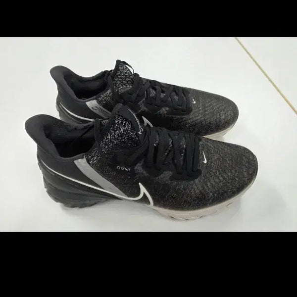 [BUNJANG] Nike Flyknit Golf Shoes Black Size 265 / 나이키 플라이니트 골프화 검정265