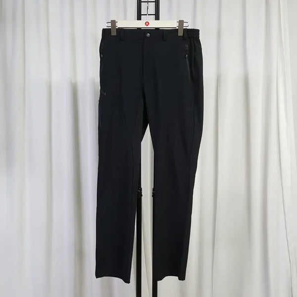 [BUNJANG] Salewa Men's Black Hiking Pants with Side Elastic Waist (32 Inch) / 살레와 남성 등산바지 허리옆밴딩 블랙 32 오일장