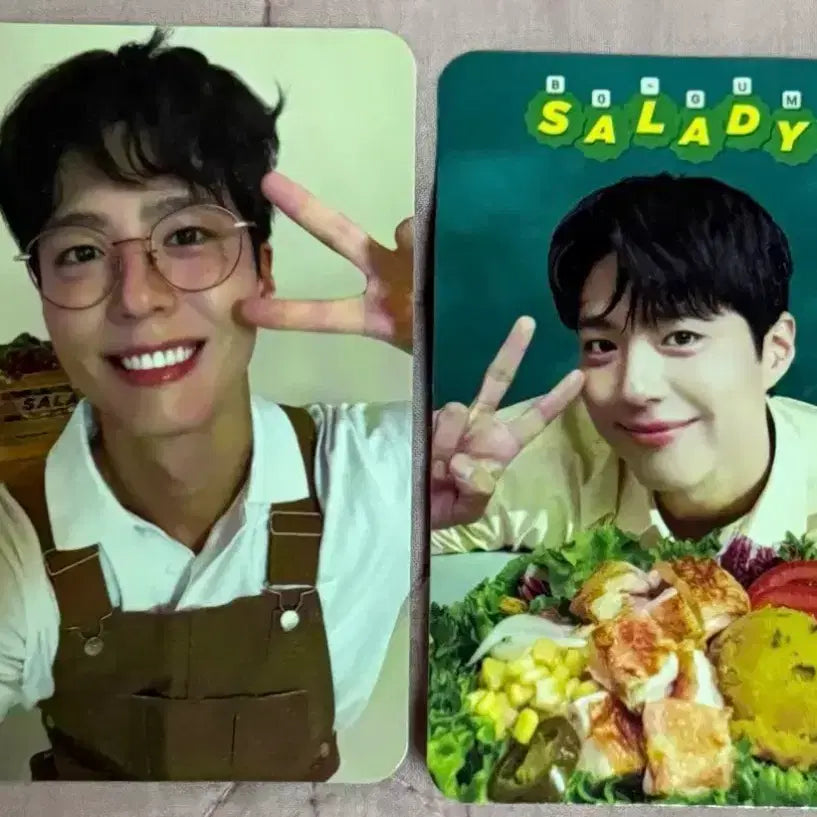 [BUNJANG] Park Bo Gum Salady Photocard Set / 박보검 샐러디 포카 2종 판매합니다