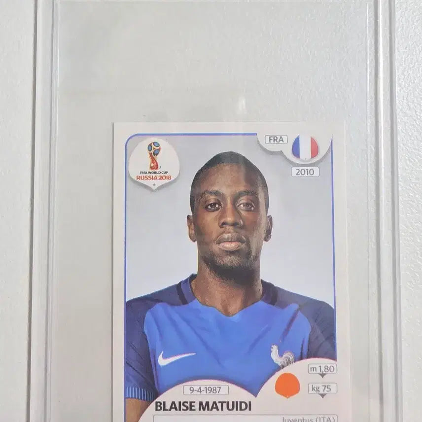 [BUNJANG] 2018 FIFA World Cup Adrien Rabiot France Sticker Card / 2018 블레이즈 마투이디 파니니 월드컵 스티커카드 프랑스