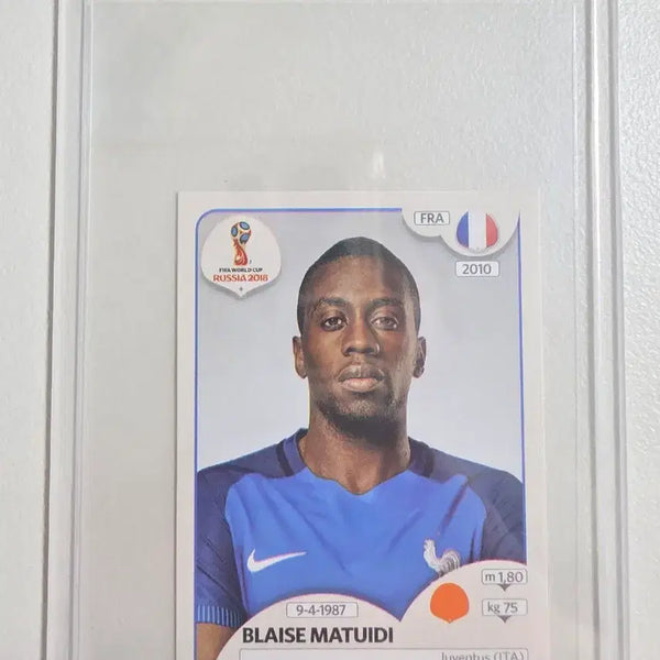 [BUNJANG] 2018 FIFA World Cup Adrien Rabiot France Sticker Card / 2018 블레이즈 마투이디 파니니 월드컵 스티커카드 프랑스
