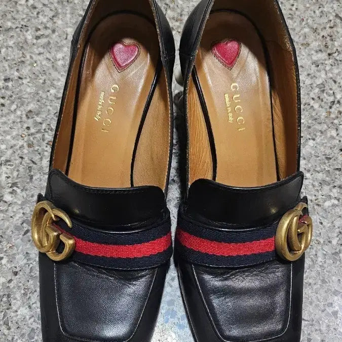 [BUNJANG] Gucci Pearl Heel Loafers / 구찌 진주굽 로퍼