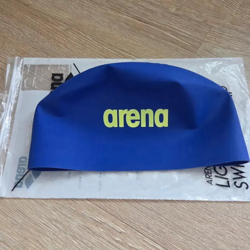 [BUNJANG] Arena Aquaforce 3D Swim Cap (Blue) / 아레나 아쿠아포스3D 수영모 수모 (블루)
