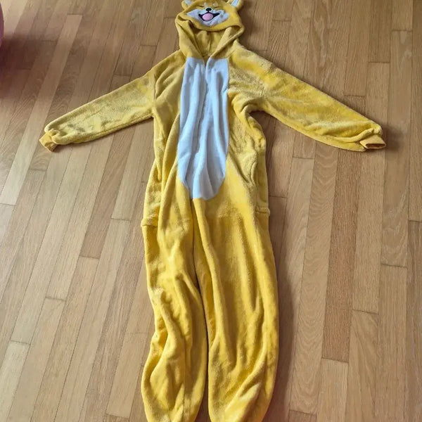 [BUNJANG] Shiba Inu Pajamas with Slippers / 시바견  잠옷 덧신 포함