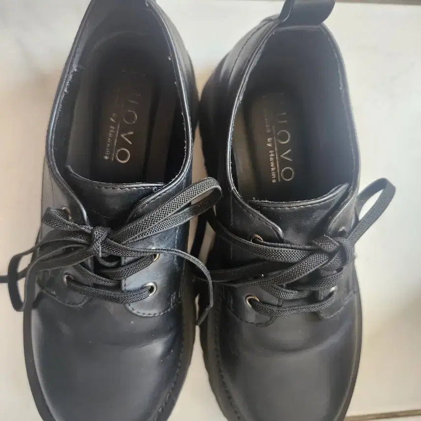 [BUNJANG] NUOVO Black Derby Shoes / NUOVO 슈즈 블랙