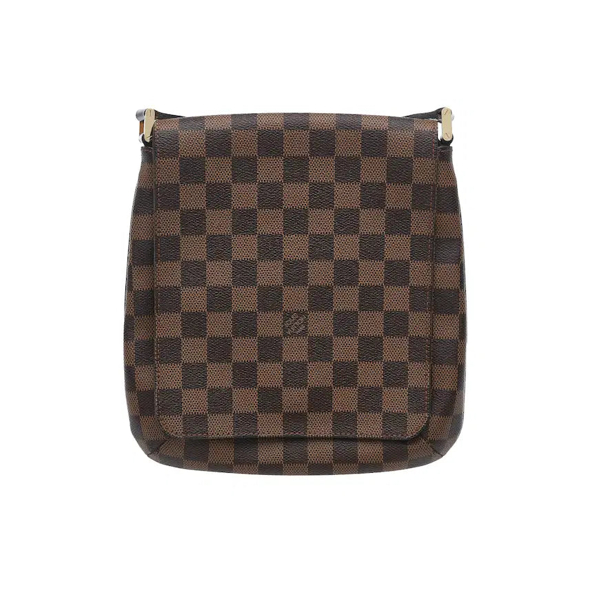 [BUNJANG] Louis Vuitton Musette Salsa Crossbody Bag Damier Ebene / 루이비통 뮤제트 살사 크로스백 다미에 에벤