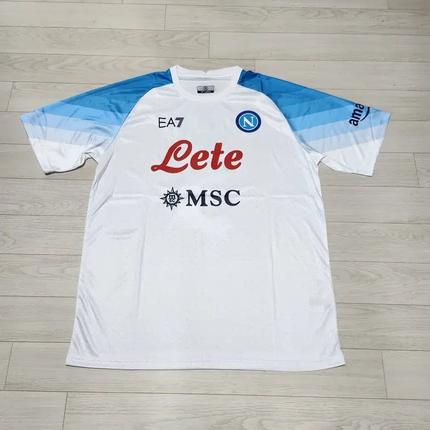 [BUNJANG] EA7 Napoli Kim Min-jae Jersey XXL / EA7 나폴리 김민재 유니폼