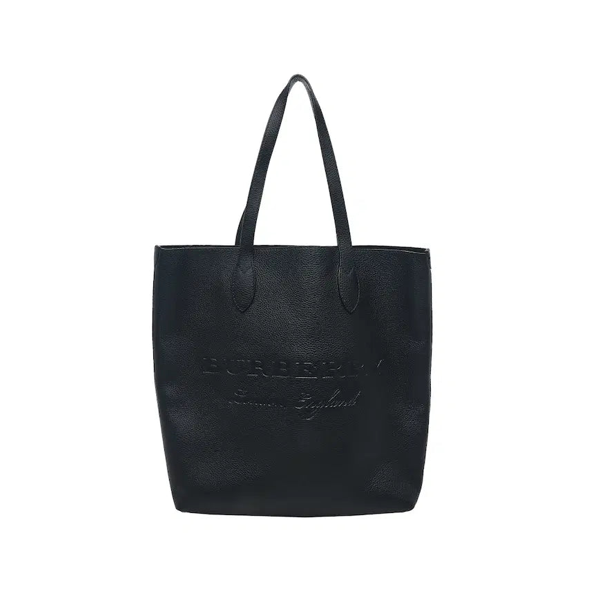 [BUNJANG] Burberry Leather Tote Shoulder Bag / 버버리 레더 토트 겸 숄더백