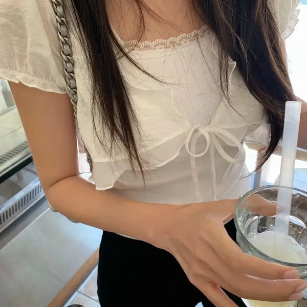 [BUNJANG] Lily Cotes Nutty Blouse / 릴리코츠 너티 블라우스