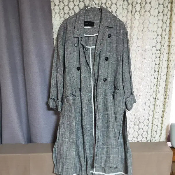 [BUNJANG] Jade & New York Check Pattern Mac Cotton Casual Jacket / 제이드앤뉴욕 체크 패턴 맥코튼