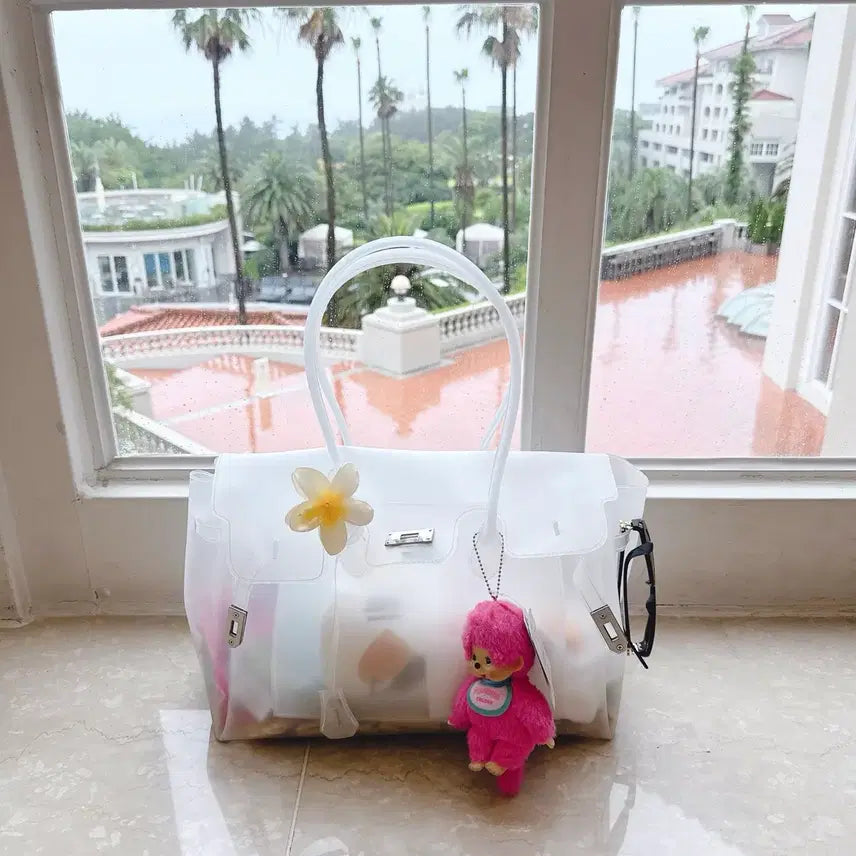 [BUNJANG] Pearlkin Bag Jelly Birkin Kiki Bag / 우체국바배! 고퀄리티TPU! 젤리버킨 펄킨백 키키백