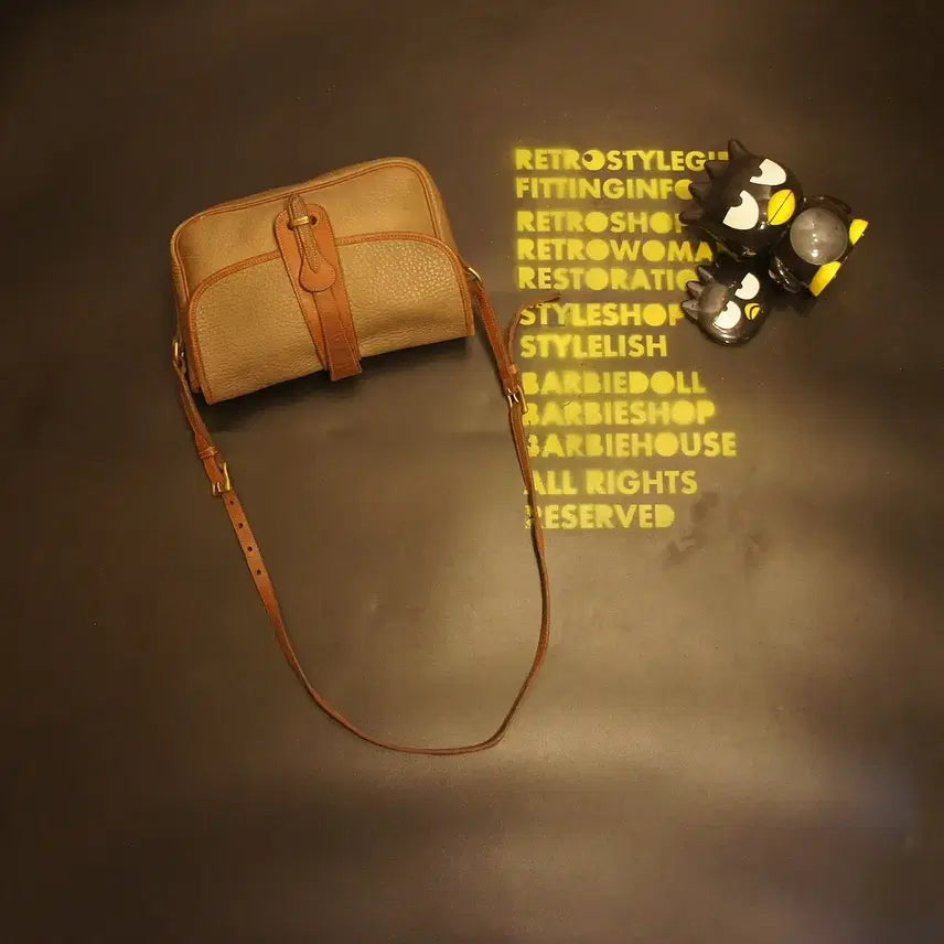 [BUNJANG] Dune & Burke Vintage Leather Crossbody Bag for Men / Q248 두니앤버크가방 크로스백 남성레더백 빈티지 가죽가방 남자백