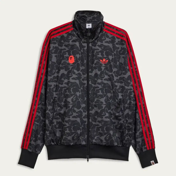 [BUNJANG] Adidas x Bape All Over Print Track Top Black XL / 아디다스 x 베이프 올오버 프린트 트랙 탑 블랙 XL