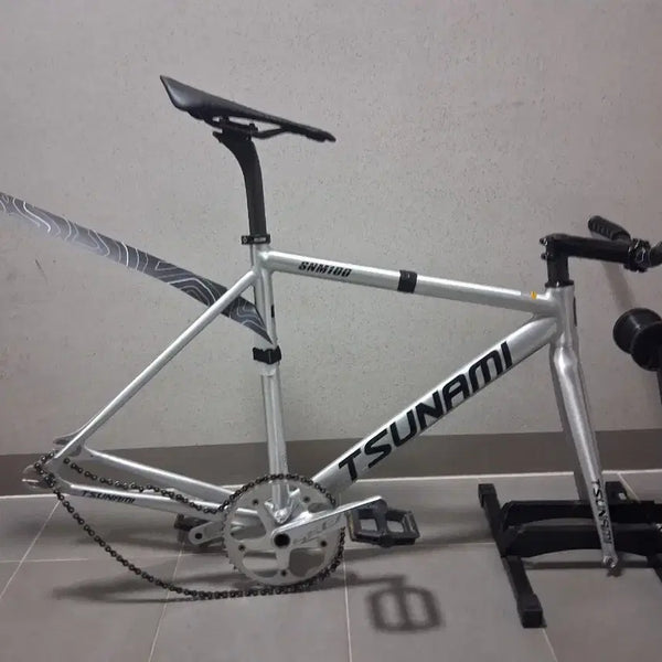 [BUNJANG] Tsunami SNM100 Silver Bicycle (Size S) / 쓰나미 snm100 반차