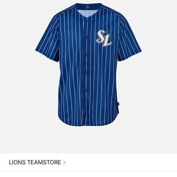 [BUNJANG] Samsung Lions Sunday Replica Baseball Jersey / 삼성라이온즈 선데이 유니폼