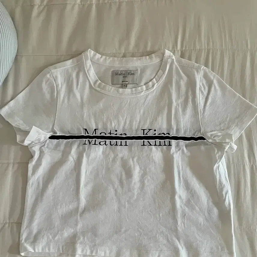 [BUNJANG] Matinkim Short Sleeve T-shirt / 마뗑킴 반팔