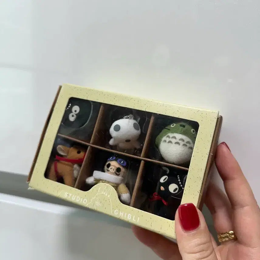 [BUNJANG] Studio Ghibli Mini Keychain Set / 지브리 미니 키링 세트