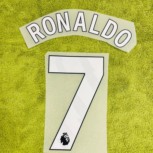 [BUNJANG] Manchester United 23/27 Cristiano Ronaldo Home Football Jersey / 23-27 맨유 홈 호날두 리그 마킹 네임셋 축구 유니폼 EPL