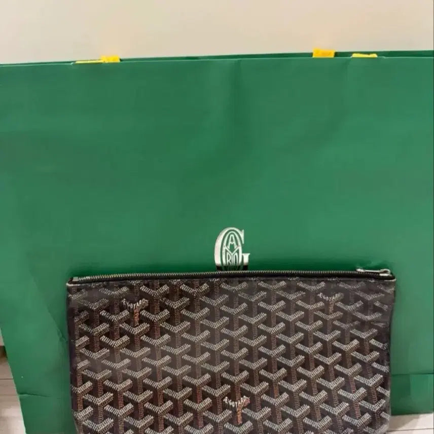 [BUNJANG] Goyard Saint-Honoré Sena Pouch MM Clutch / 고야드 세나 클러치mm