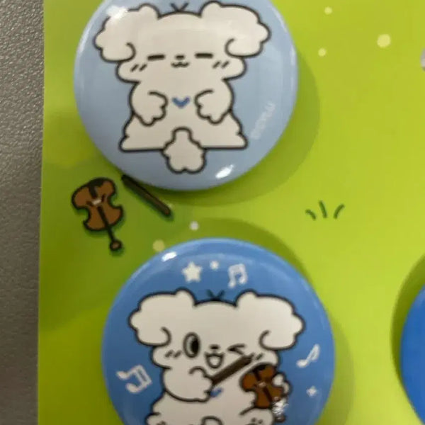 [BUNJANG] Lucy Sirupop Pin Button - Yechan / 루시 시루팝업 핀버튼 - 예찬