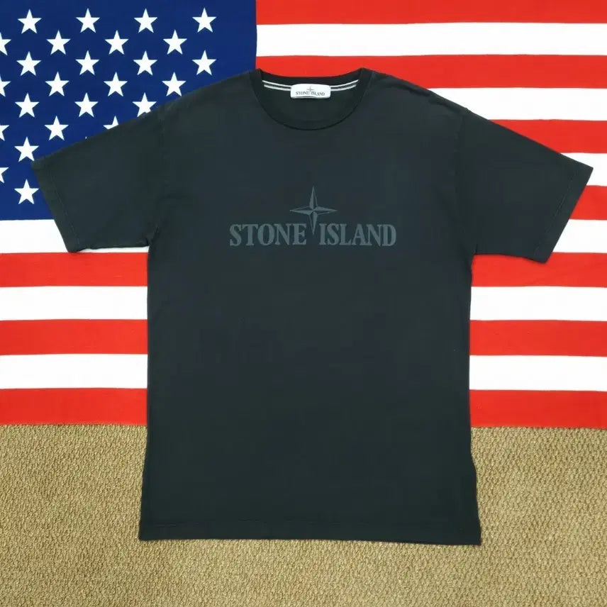 [BUNJANG] Stone Island Big Logo T-Shirt / STONE ISLAND 스톤아일랜드 빅로고 반팔티