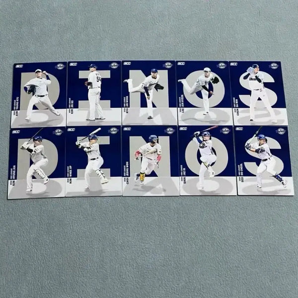 [BUNJANG] NC Dinos 2026 KBO SCC Alphabet Full Set / 2026 kbo scc 오피셜 NC다이노스 알파벳 풀세트
