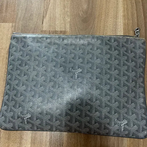 [BUNJANG] Goyard Navy MM Clutch Bag / 고야드클러치네이비mm