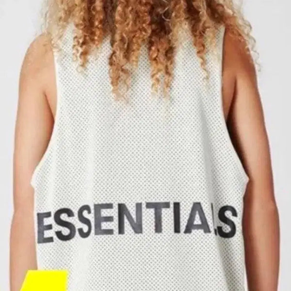 [BUNJANG] Fear of God Essentials Mesh Basketball Tank Top / 피어오브갓 에센셜 메시 바스켓볼 나시