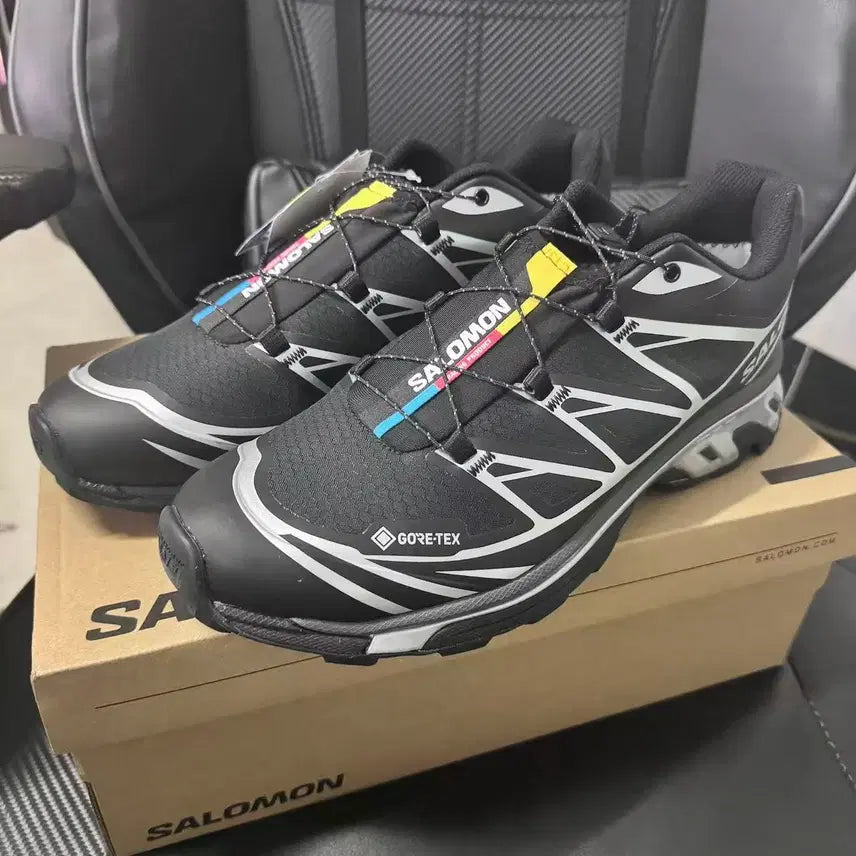 [BUNJANG] Salomon XT-6 Gore-Tex Black Silver / 살로몬 XT-6 고어텍스 블랙 실버 270MM
