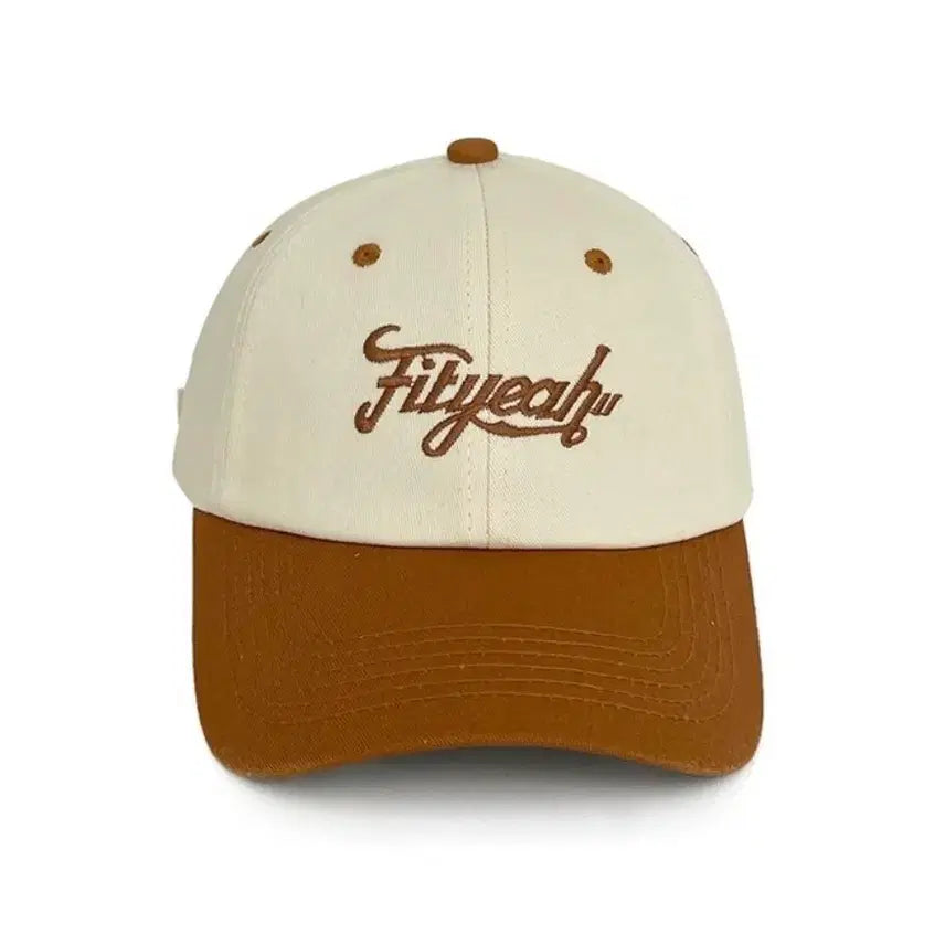 [BUNJANG] Baseball Cap Beige/Brown / 볼캡 베이지/브라운(새상품)