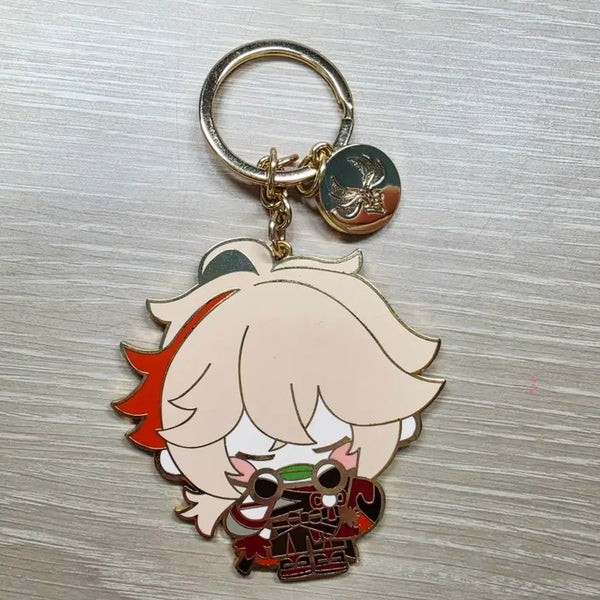 [BUNJANG] Genshin Impact Kaedehara Kazuha Metal Keychain / 원신 카에데하라 카즈하 금속 키링