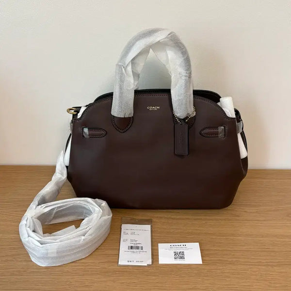 [BUNJANG] COACH Empire Carryall Bag 28 Leather / COACH 코치 엠파이어 캐리올 백 28 가방