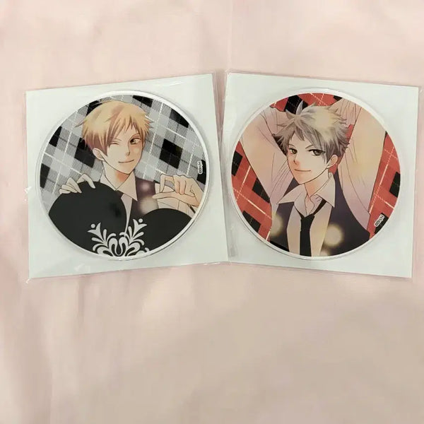 [BUNJANG] Ouran High School Host Club Hikaru Kaoru Social Club Coaster Set / 오란고교 호스트부 사교클럽 코스터 히카루 카오루